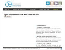 Tablet Screenshot of cosmeticessence.com